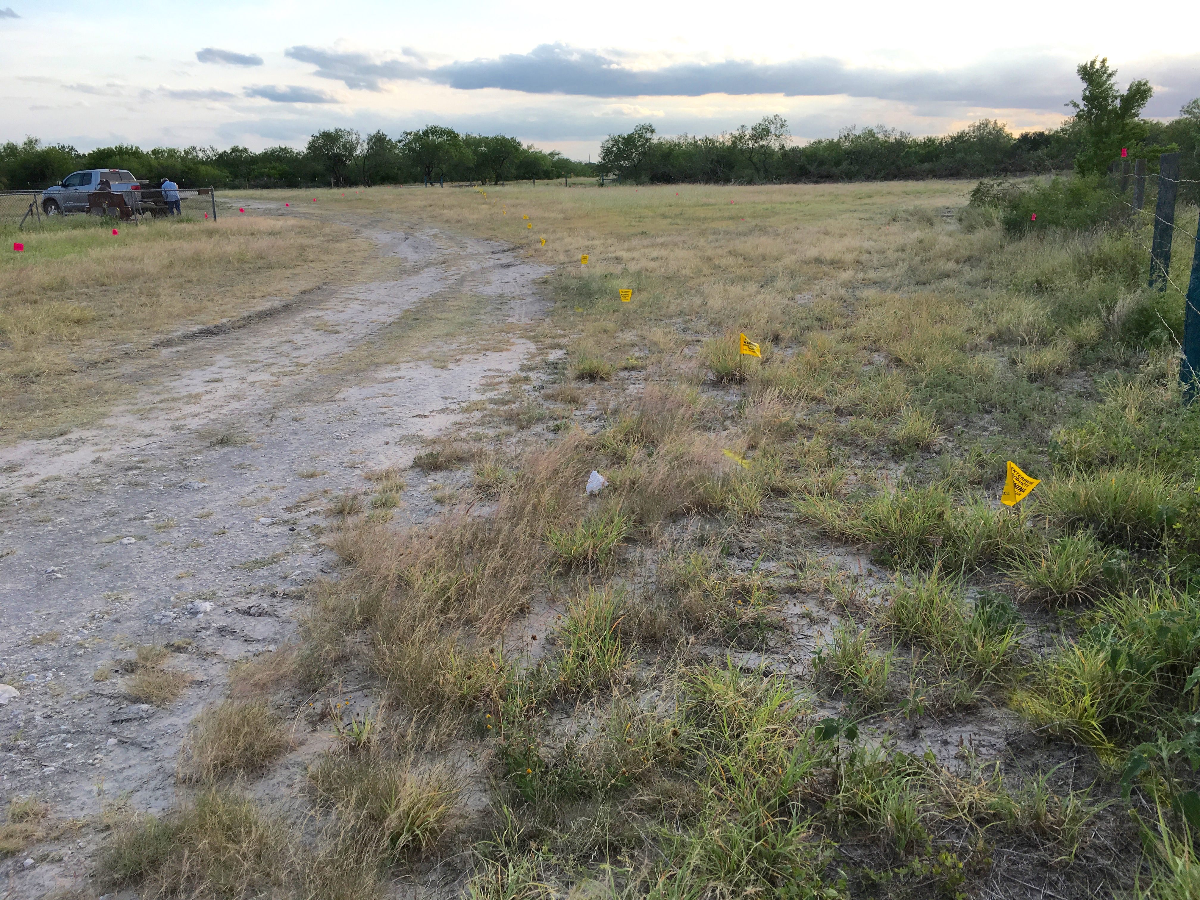 Cemetery-pipeline-flags